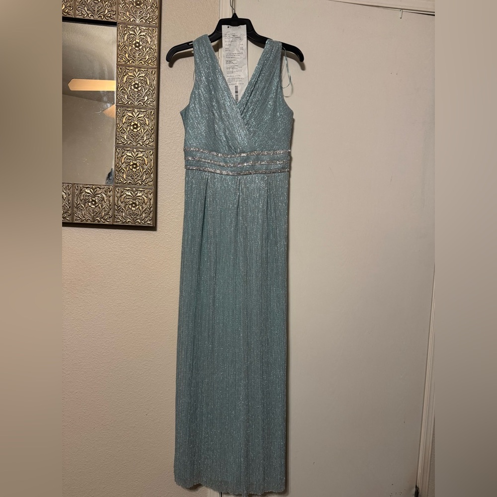 Light blue prom dress